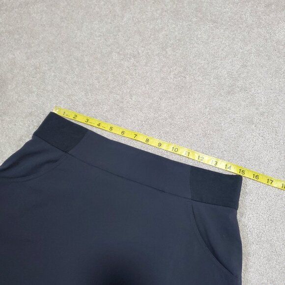 COLUMBIA All Seasons Skort Shorts Skirt Hiking Stretch Black Women's Medium - Picture 9 of 12